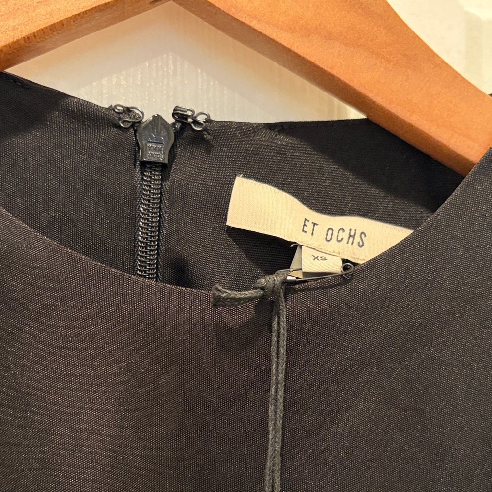 NWT - ET Ochs Black Serena Top (XS) - Picture 2 of 3